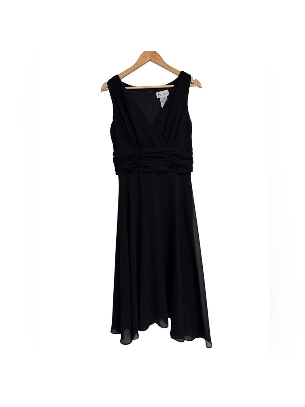 Citi Clothing Black A Line Dress Size 10